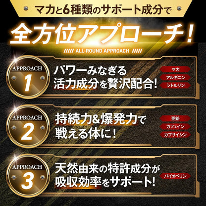 【医師監修】 GORILLA POWER マカストロング 50倍濃縮マカ 栄養機能食品(亜鉛) 30カプセル 約30日分 1日1粒 シトルリン アルギニン バイオぺリン カフェイン カプサイシン サプリメント カプセル 国内GMP認定工場 MACA STRONG ゴリラパワー