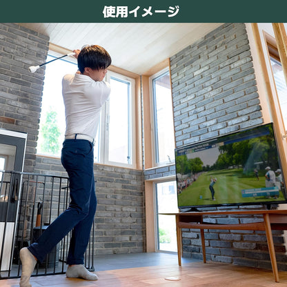 Tabata(タバタ) ゴルフ スイング 素振り 練習用品 トルネードスティック ショート ロング GV0231/GV0232