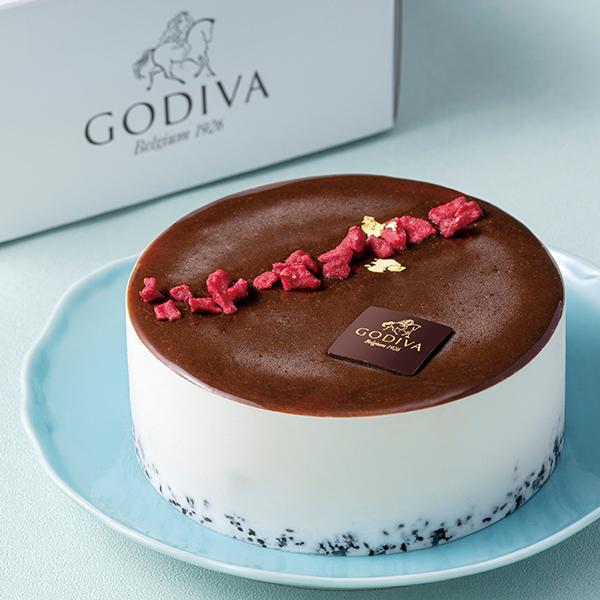 バレンタイン 2026 ゴディバ公式（GODIVA）アイスケーキ ショコラフランボワーズ（ケーキ お菓子 スイーツ ギフト プレゼント）オンラインショップ限定 送料込